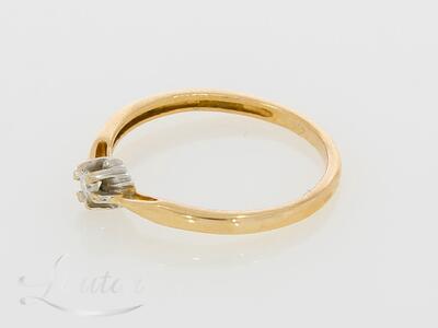 Kuldsõrmus 585* Briljant