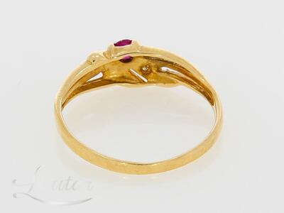 Kuldsõrmus 585* Briljant