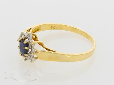 Kuldsõrmus 585* Briljandid