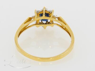 Kuldsõrmus 585* Briljandid