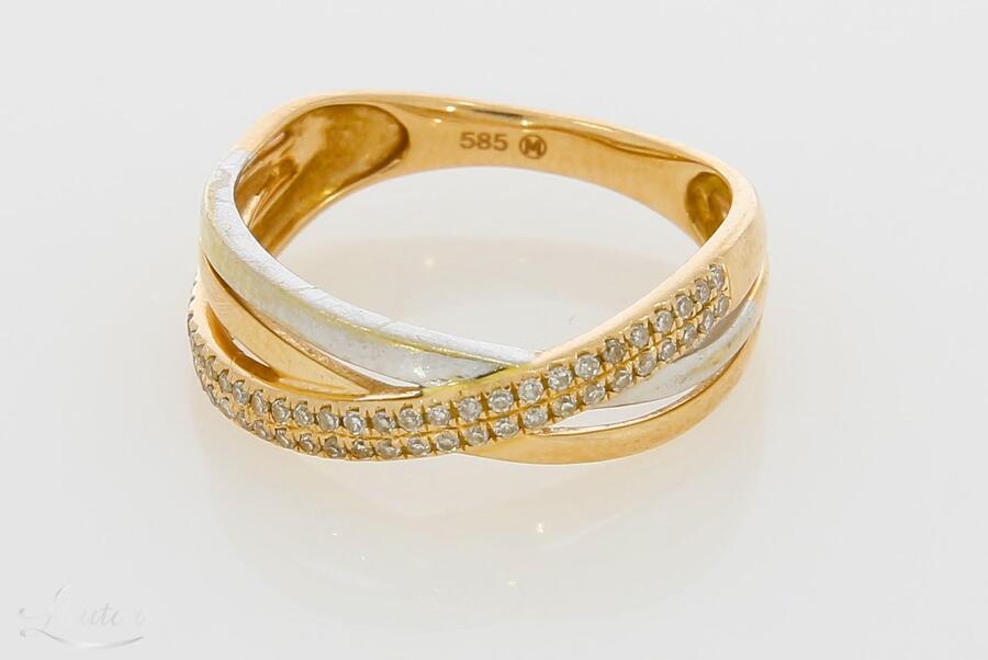 Kuldsõrmus 585* Briljandid