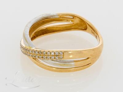 Kuldsõrmus 585* Briljandid