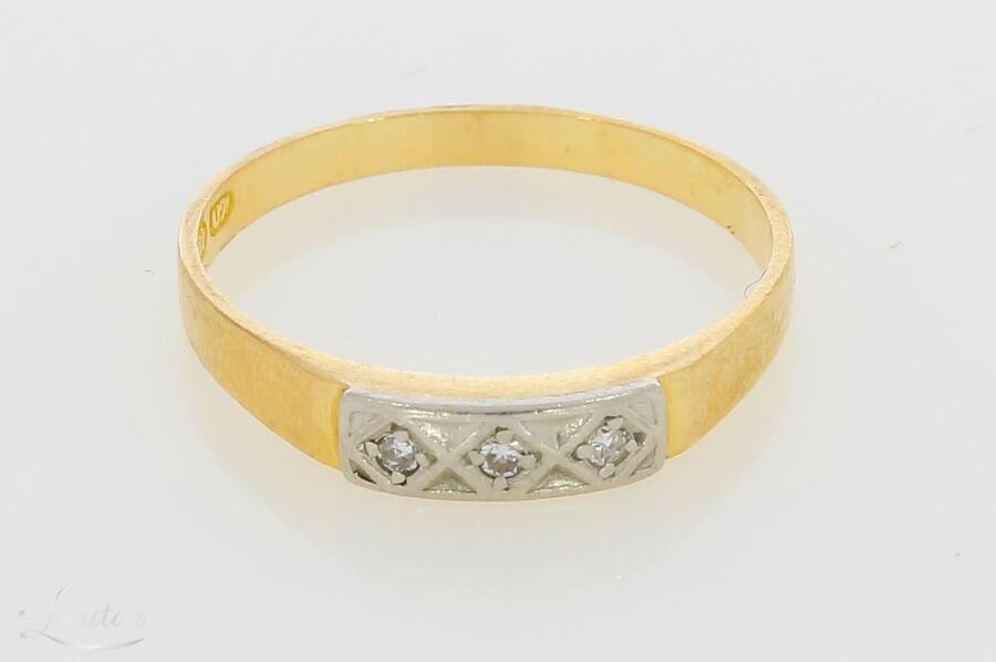 Kuldsõrmus 750* Briljandid