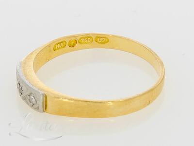 Kuldsõrmus 750* Briljandid