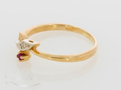 Kuldsõrmus 585* Briljandid