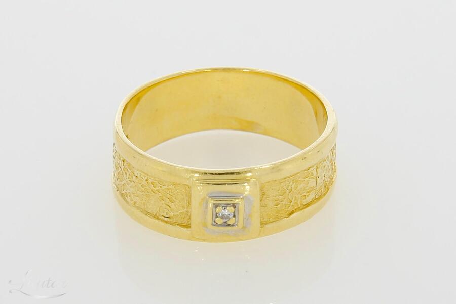 Kuldsõrmus 585* Briljant