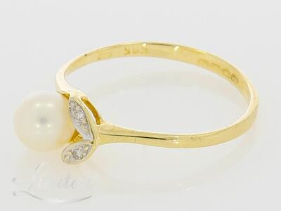 Kuldsõrmus 585* Briljandid