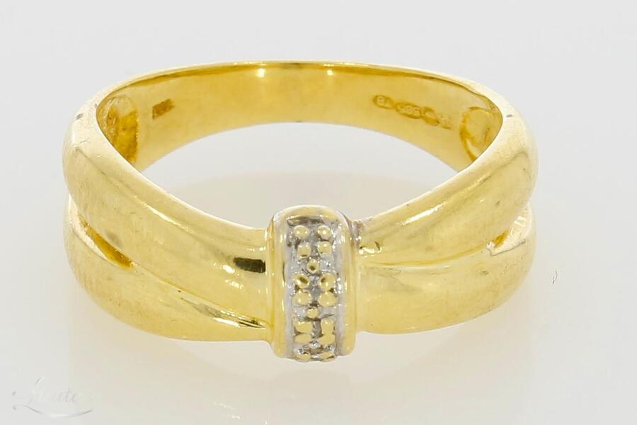 Kuldsõrmus 585* Briljandid