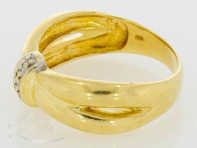 Kuldsõrmus 585* Briljandid