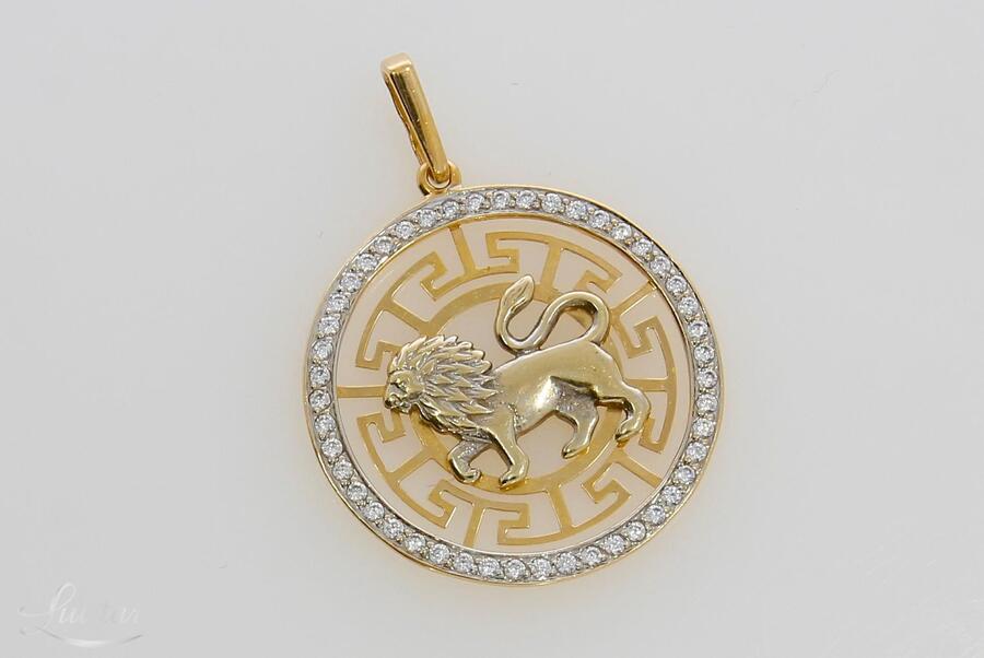 Kuld ripats 585* Lõvi