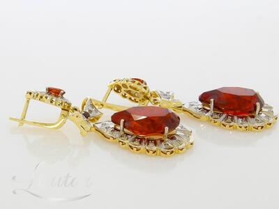 Kuldkõrvarõngad 585* Briljandid