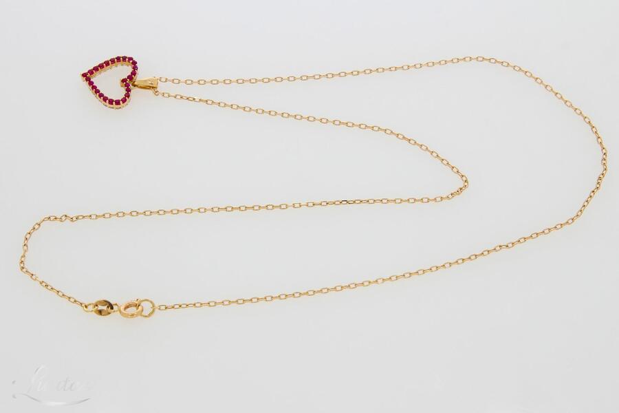 Kuldkaelakett kuloniga 585* Süda