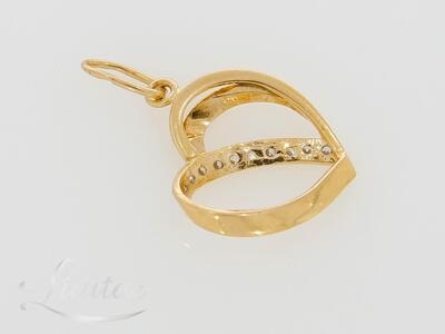 Kuld kulon 585* Süda