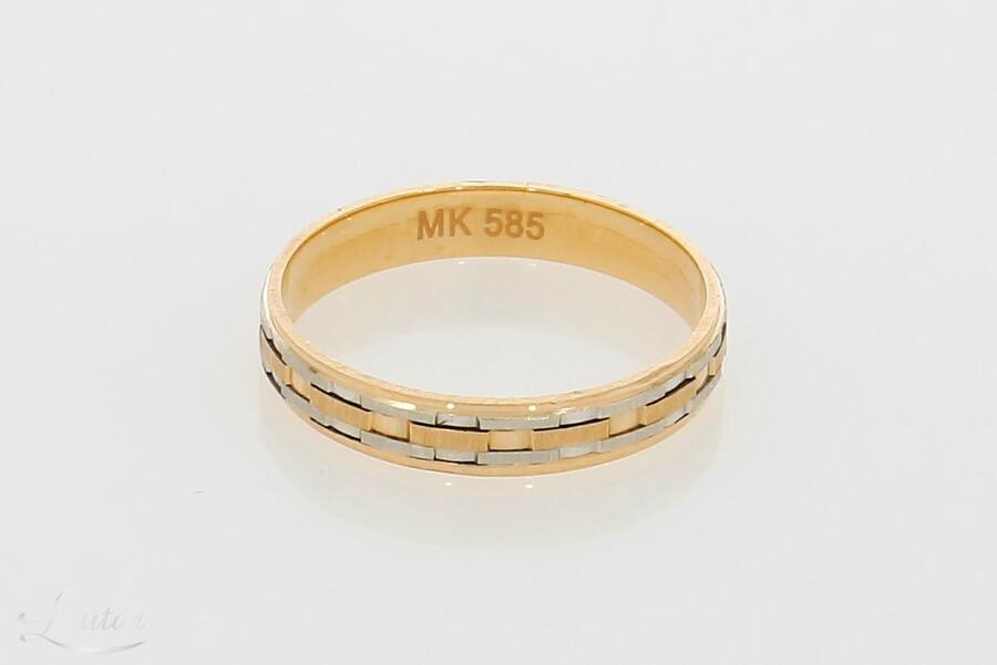 Kuld abielusõrmus 585*