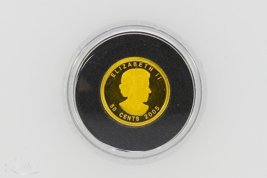 Kuldmünt 999* Elizabeth II 50 Cents 2005a.