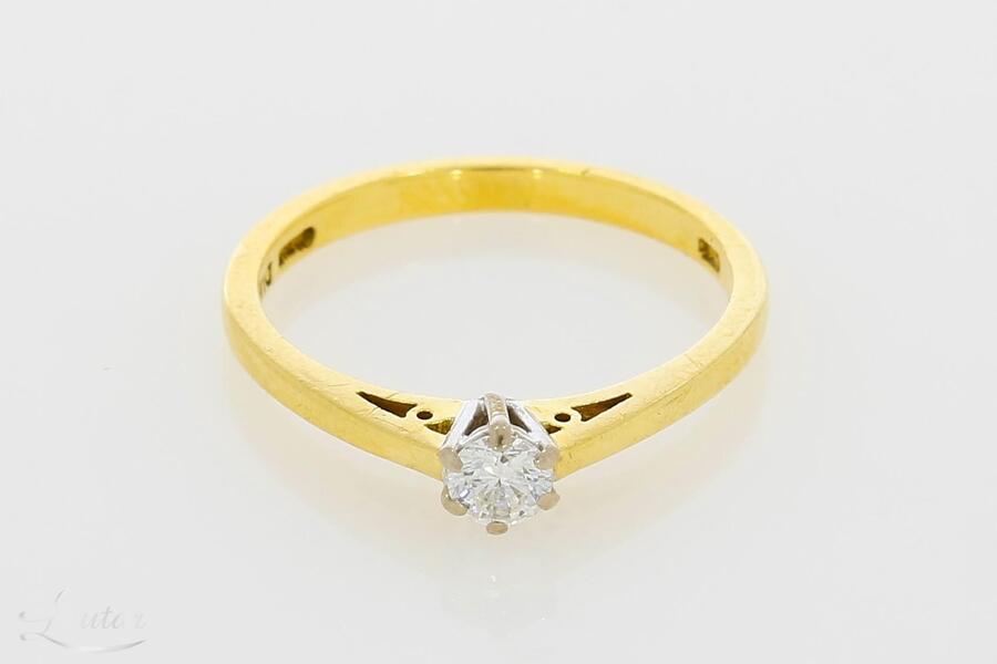 Kuldsõrmus 750* Briljandid!