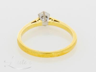 Kuldsõrmus 750* Briljandid!