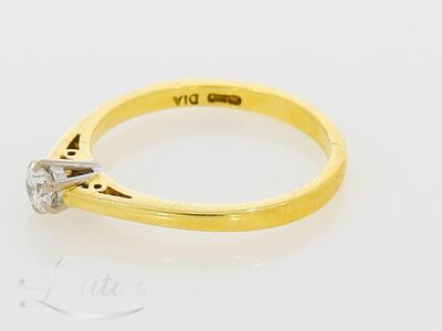 Kuldsõrmus 750* Briljandid!