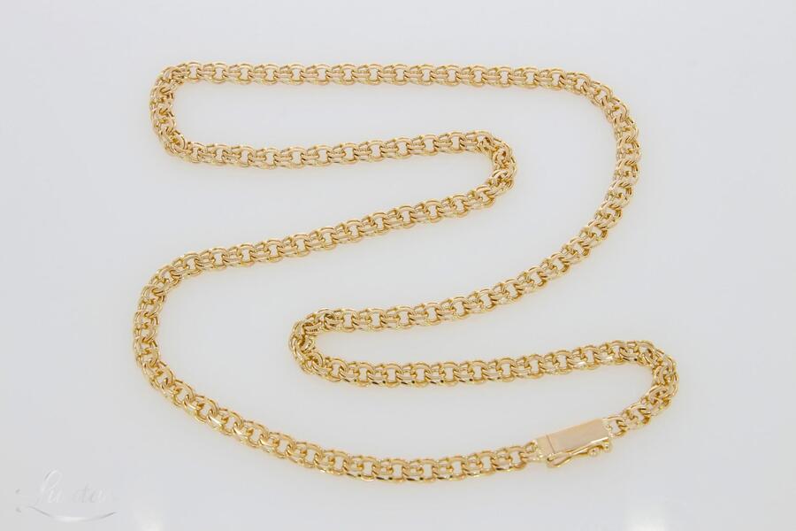 Kuldkaelakett 585* Bismark! Käsitöö! UUS!