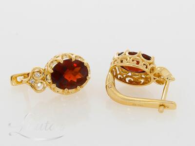 Kuldkõrvarõngad 585* Briljandid!