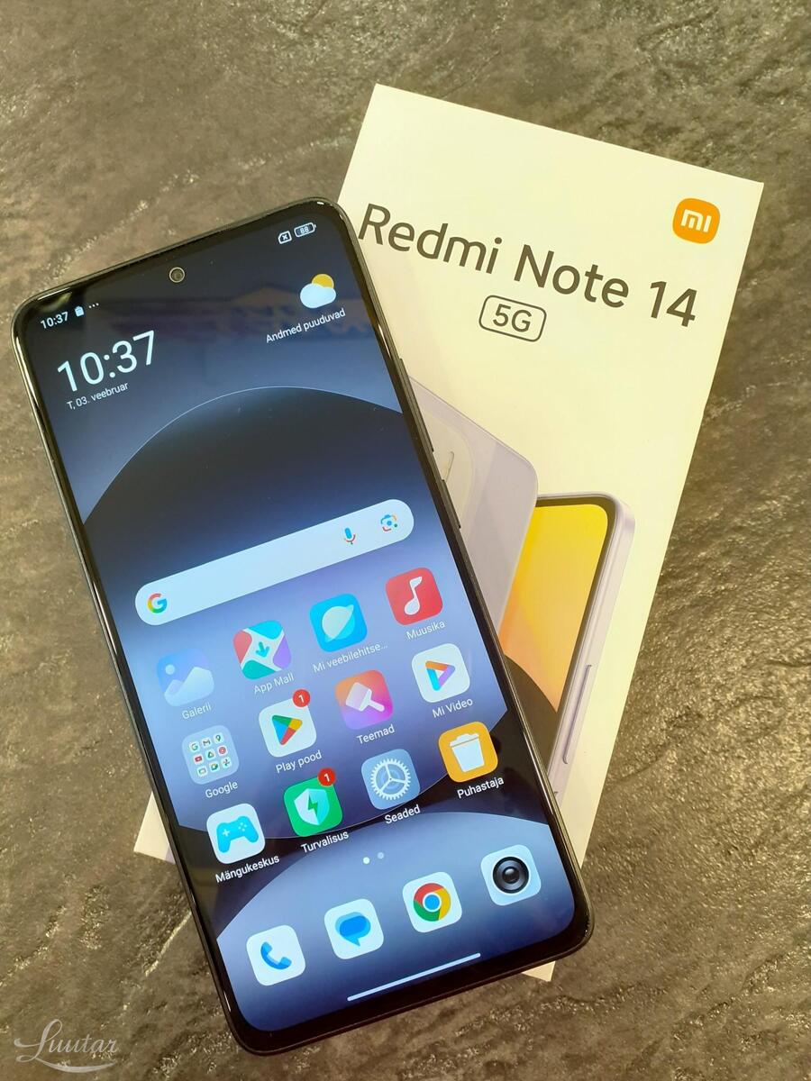 Mobiiltelefon Xiaomi Redmi Note 14 5G 256GB