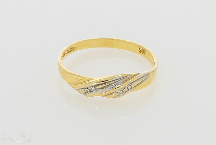 Kuldsõrmus 585* Briljandid