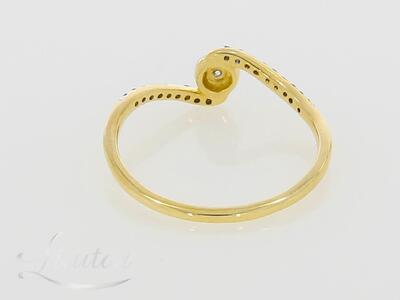 Kuldsõrmus 585* Briljandid