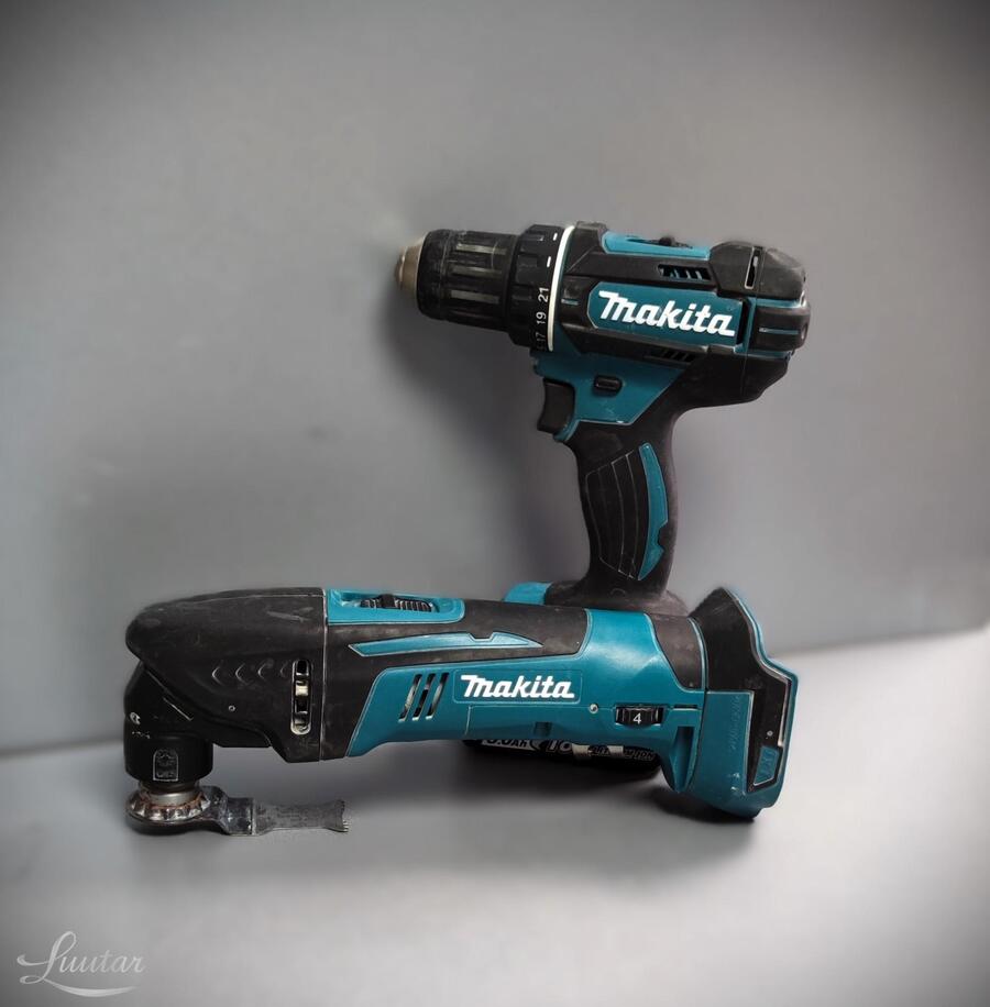 Akutrell Makita DDF482+Multitööriist Makita DTM50
