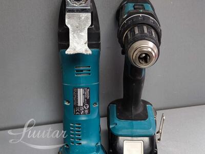 Akutrell Makita DDF482+Multitööriist Makita DTM50
