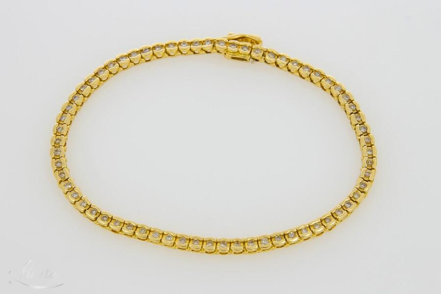 Kuldkäekett 750* Briljandid