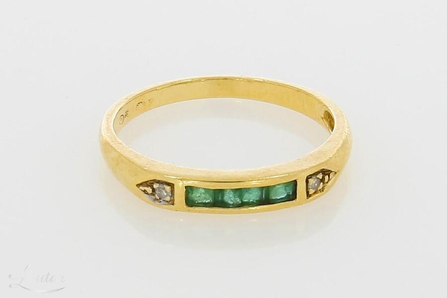 Kuldsõrmus 585* Briljandid