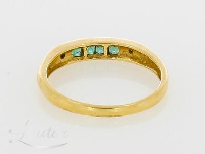 Kuldsõrmus 585* Briljandid