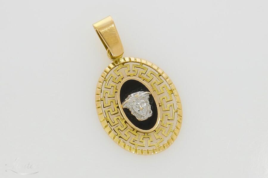 Kuld kulon 585* Käsitöö! Versace