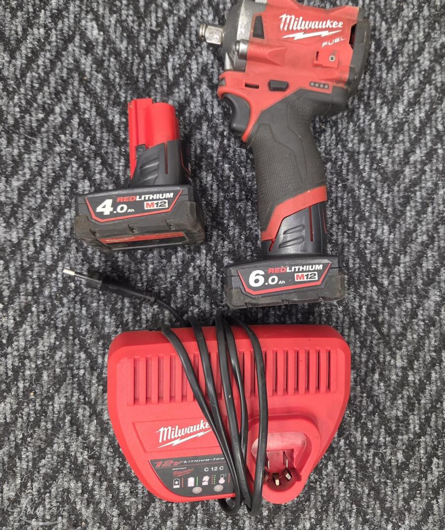 Löökmutrikeeraja Milwaukee M12 FIWF 12