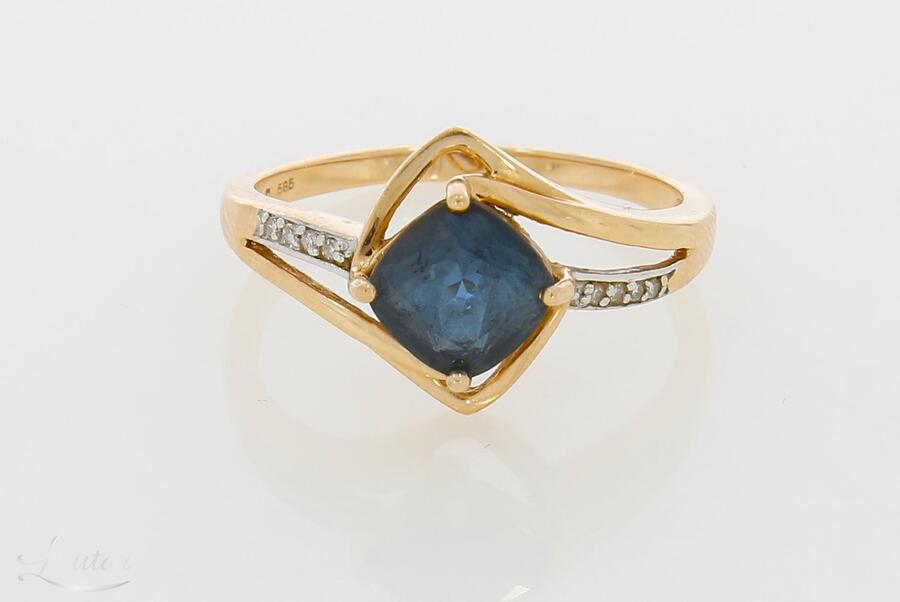 Kuldsõrmus 585* Briljandid