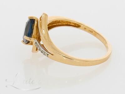 Kuldsõrmus 585* Briljandid