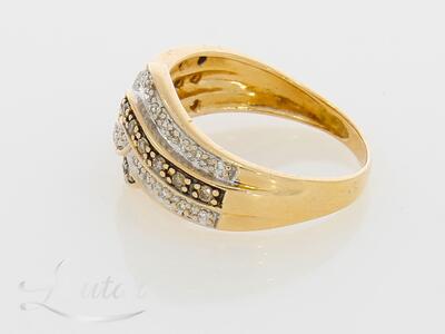 Kuldsõrmus 585* Briljandid