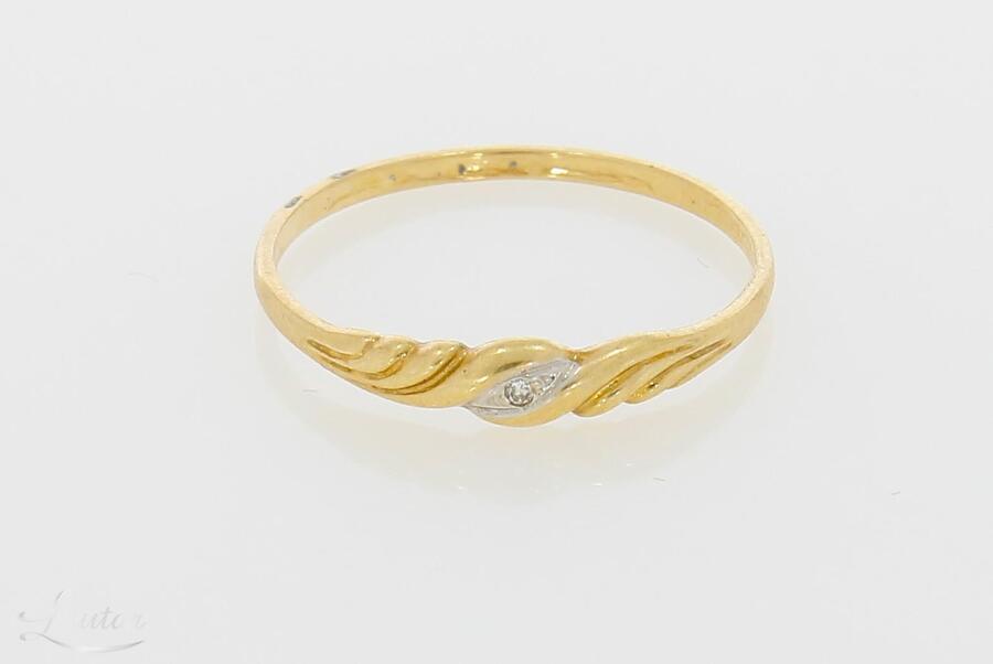 Kuldsõrmus 585* Briljant