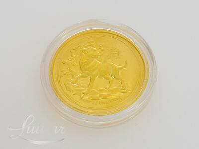 Kuldmünt 999* 25 Dollars Year of the Dog 2018