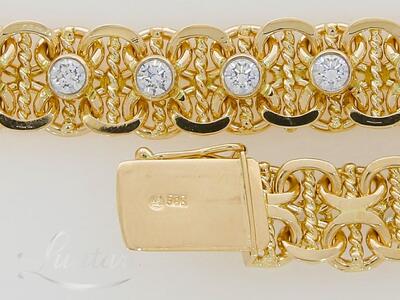 Kuldkäekett 585* UUS! Käsitöö!