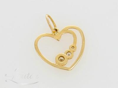 Kuld kulon 585* Süda