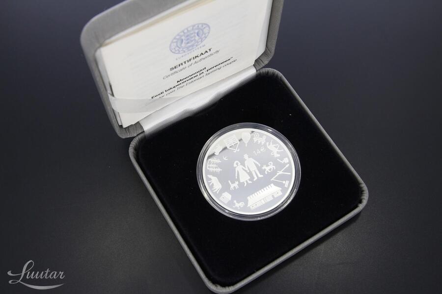 Meenemünt "Eesti taluperenaine ja -peremees"