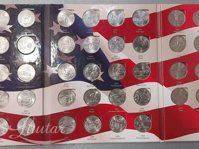 Mündid "Pamjatnqie USA monetq" 1999-2009