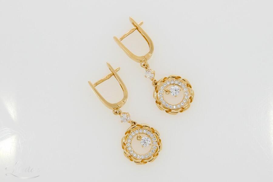 Kuldkõrvarõngad 585*