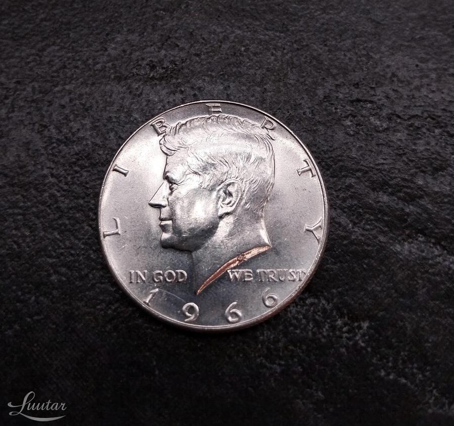 Hõbemünt 500* USA.1/2 dollarit.1966a 