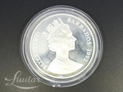 Hõbemünt 925* 10 Dollars Elizabeth II 1992 Olympic Games