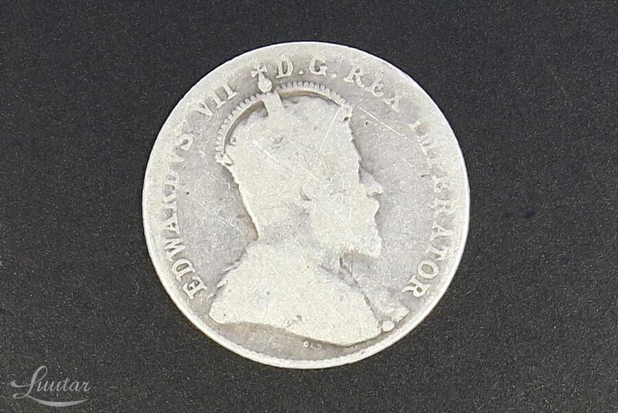 Hõbemünt 1910 10 Cents, Edward VII Canada 925*