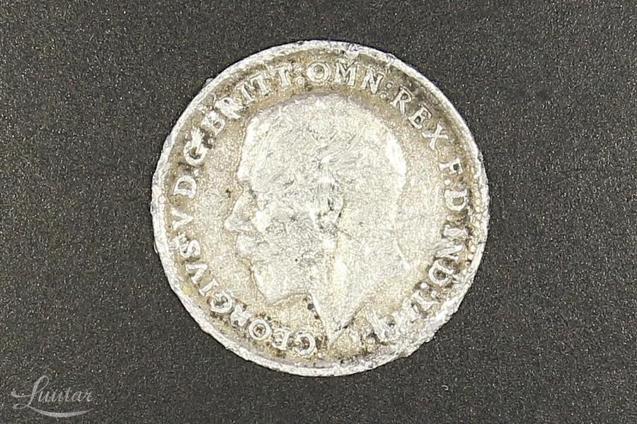 Hõbemünt 925* George V 3 Penni 1916a