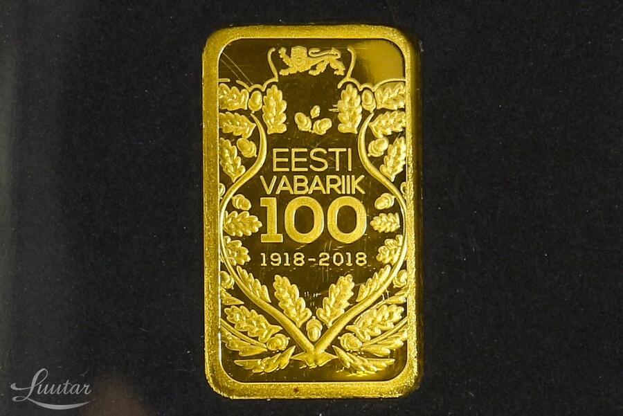 Kuldplaat 999* Eesti Vabariik 100