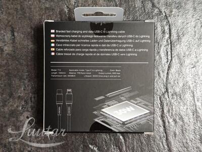 Juhe PRESTICO T10 USB-C - Lightning 30W PD must